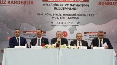 MHP'nin Van'daki Buluşmasında Terörsüz Türkiye Vurgusu: Pazarlık yok