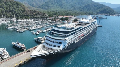 Marmaris "Azamara Pursuit" kruvaziyeri ile 680 turist ağırladı