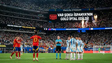 İspanya'nın golü VAR şoku ile iptal edildi, Dünya Kupası finalinde tansiyon yükseldi!