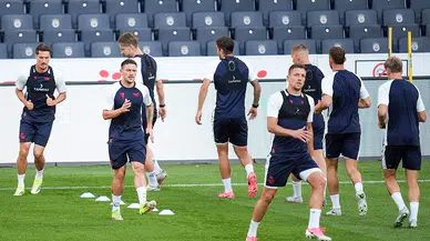 Gornik Zabrze, Fenerbahçe maçı öncesi Kadıköy'de son antrenmanını yaptı