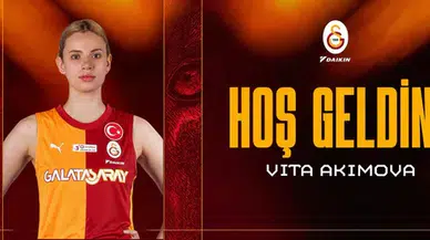 Galatasaray Daikin, Rus voleybolcu Vita Akimova ile sözleşme imzaladı