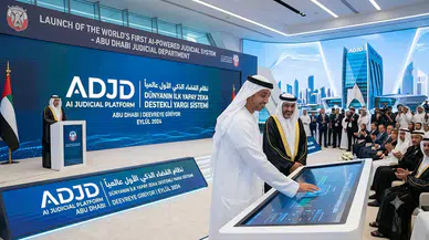 Dünyanın ilk yapay zeka destekli yargı sistemi Abu Dabi'de devreye giriyor