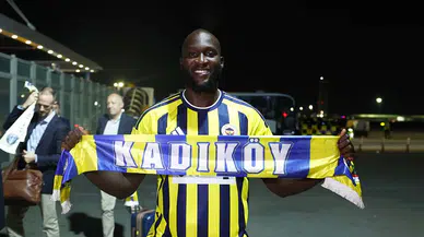 Romelu Lukaku İstanbul’a geldi