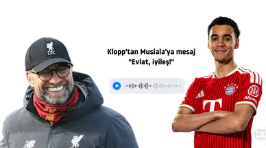 Klopp'tan Musiala'ya mesaj: "Evlat, iyileş!"