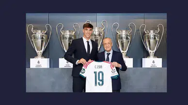 Real Madrid, genç forvet Carlos Espí'yi resmi olarak tanıttı ve yeni döneme başladı