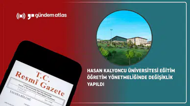 Hasan Kalyoncu Üniversitesi Eğitim Öğretim Yönetmeliğinde Değişiklik Yapıldı