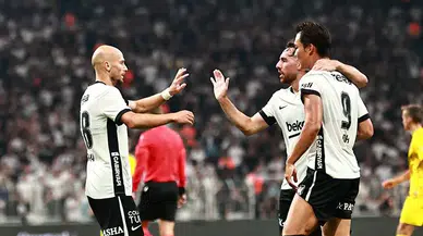 Beşiktaş, Hradec Kralove'yi 1-0 yenerek Avrupa'da bir üst tura yükseldi