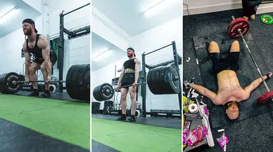 24 saat boyunca deadlift yaptı: Christ the Redeemer heykelinin ağırlığını aştı