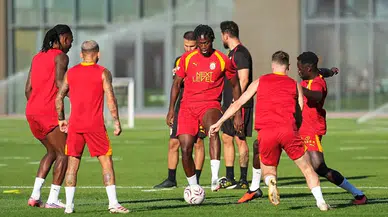 Galatasaray Kocaelispor maçına Kemerburgaz'da yoğun hazırlık yapıyor