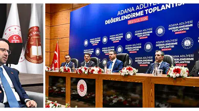 Adalet Bakanı Gürlek Adana’da hakim ve savcılarla buluştu: “13. Yargı Paketi”