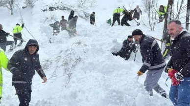 Van Çatak'ta çığ felaketi! Bir kadın kayboldu, evler tahliye ediliyor