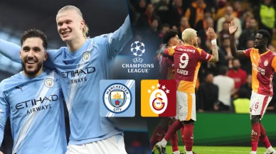 Galatasaray Manchester City karşısında tarih yazmak için sahada
