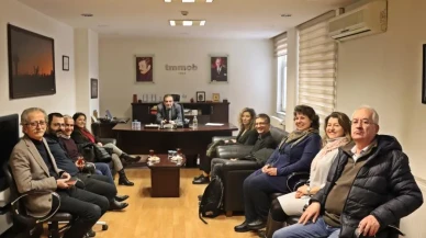 TKP ve DEM heyetinden TMMOB’ye ziyaret