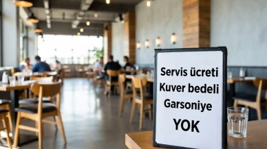 Tüketicilere müjde: Restoranlarda ek ücret dönemi resmen sona erdi