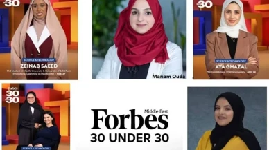 Khalifa Üniversitesi'nden 6 bilim insanı Forbes'un "30 yaş altı 30" listesine girdi