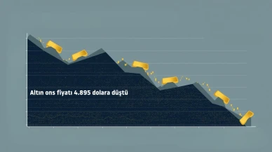 Altın ons fiyatı 4.895 dolara düştü: Piyasalar neyi bekliyor?