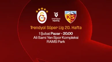 Galatasaray, Kayserispor'u ağırlıyor: Zirveye bir adım daha mı?