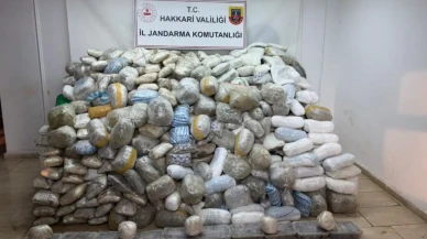 Yüksekova'da uyuşturucu operasyonu: 348 kg uyuşturucu yakalandı
