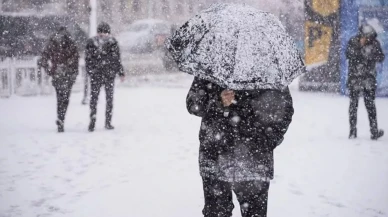 Ankara ve İstanbul’a kar alarmı: Sıcaklıklar sıfırın altına iniyor