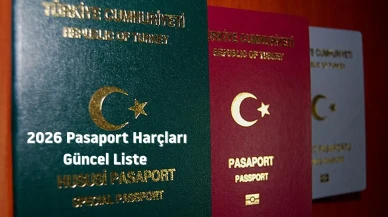 2026 yılında yurt dışında e-pasaport başvurusunda toplam maliyet ne kadar olacak?