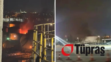 Körfez'deki TÜPRAŞ Rafinerisi'nde patlama