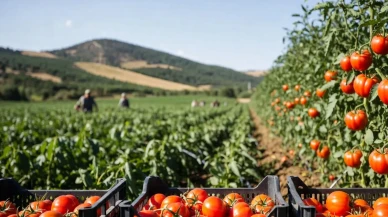 Türkiye 2025’te 51 ülkeye 402 bin ton domates ihraç etti