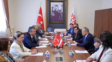 Özgür Özel, Avusturya Parlamento Heyetini TBMM’de kabul etti