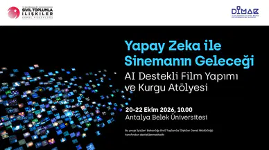 Yapay zekâ ile sinema atölyesi Antalya'da genç yetenekleri bekliyor!
