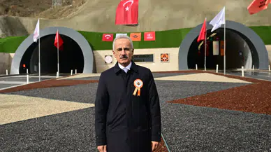 Dallıkavak Tüneli açıldı: Erzurum-Rize yolunda 8 viraj kaldırıldı