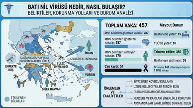 Batı Nil Virüsü Nedir, Nasıl Bulaşır? Belirtileri ve Korunma Yolları