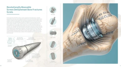 Rus bilim insanları, karmaşık kırıklar için devrim niteliğinde emilebilir vidalar üretti