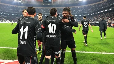 Beşiktaş, Tümosan Konyaspor'u 2-1 mağlup ederek 3 puanı cepte buldu