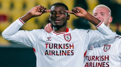 Samsunspor, UEFA Konferans Ligi'nde 1-0'lık galibiyetle avantajı yakaladı