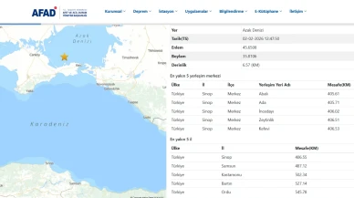 Karadeniz'de 4,7 büyüklüğünde deprem! Olası artçı sarsıntılara dikkat
