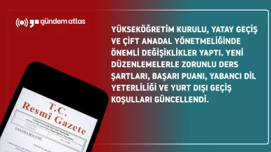 Yükseköğretimde önemli değişiklikler: Yatay geçiş ve çift anadal yönetmeliği güncellendi