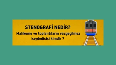 Stenografi nedir? Mahkeme ve toplantıların vazgeçilmez kaydedicisi