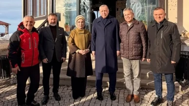 Cumhurbaşkanı Erdoğan, Handüzü Yaylası'nda incelemelerde bulundu