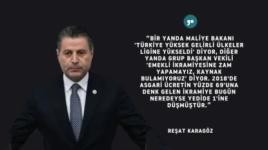 Emekli Bayram ikramiyesi yetersiz! Vekil Karagöz: 'En az bir maaş olmalı