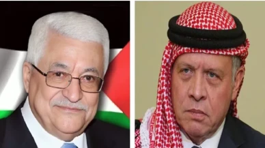 Filistin ve Ürdün liderleri Amman'da buluştu