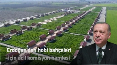 Erdoğan'dan hobi bahçeleri için acil komisyon hamlesi: Yıkım tartışmaları sürerken ne olacak?