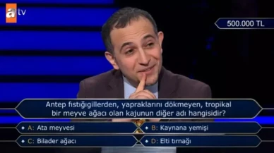 Milyoner'de şoke eden an