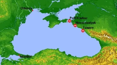 Rusya'nın Tuapse Limanı'na İHA saldırısı: Can kaybı ve yangın