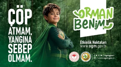Orman yangınlarına karşı toplumsal farkındalık: "Orman Benim"