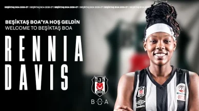 Beşiktaş BOA, Amerikalı forvet Rennia Davis ile güçlendi