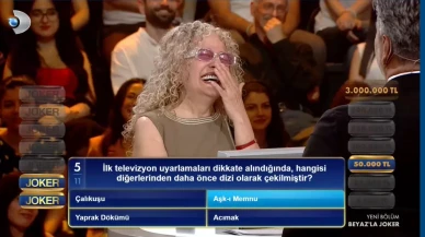 Beyaz'la Joker'de Edebiyat Sınavı: Yarışmacıya Aşk-ı Memnu Sorusu Soruldu