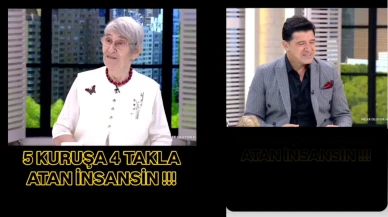 Canlı Yayında Şok İfade: "Sen 5 Kuruşa 4 Takla Atan Bir İnsansın!"