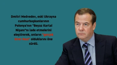 Medvedev'den eski Ukrayna liderlerine sert eleştiri: "Gerçek birer Nazi olduklarını itiraf ettiler"