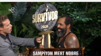 Survivor 2026'da büyük zafer! Mert Nobre şampiyonluk kupasını kaldırdı