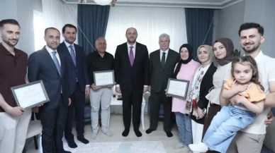Cumhurbaşkanı Erdoğan'dan yeni üyelere imzalı Teşekkür Belgesi