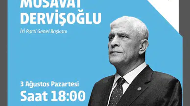 Başkent siyasetinde kritik randevu: Müsavat Dervişoğlu Ankaralılarla buluşuyor